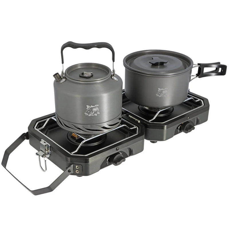 NGT XT Twin Stove - Twin Stove System with Griddle and Case-5