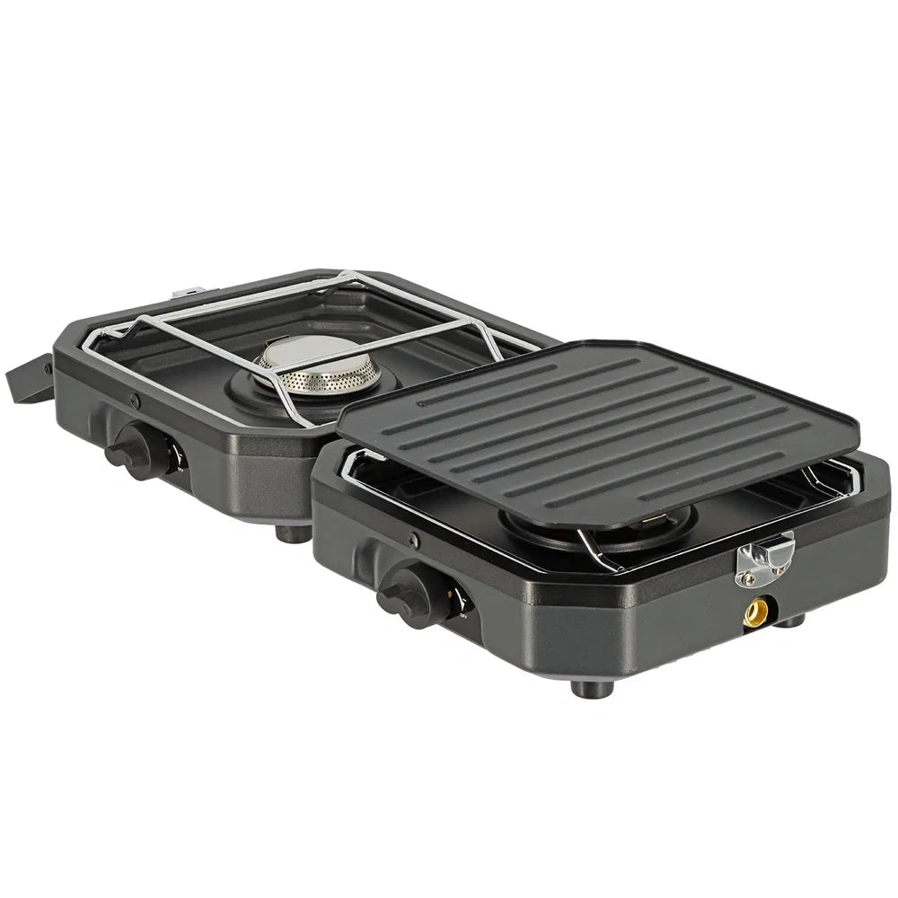 NGT XT Twin Stove - Twin Stove System with Griddle and Case-1