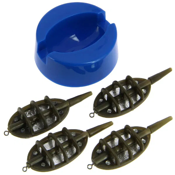 NGT Method Feeder Set - 4 Inline Feeders and Mould-2