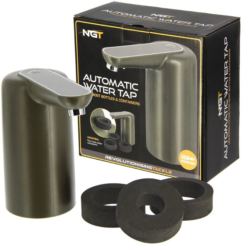 NGT Auto Water Tap - USB Rechargeable with Night Light-1
