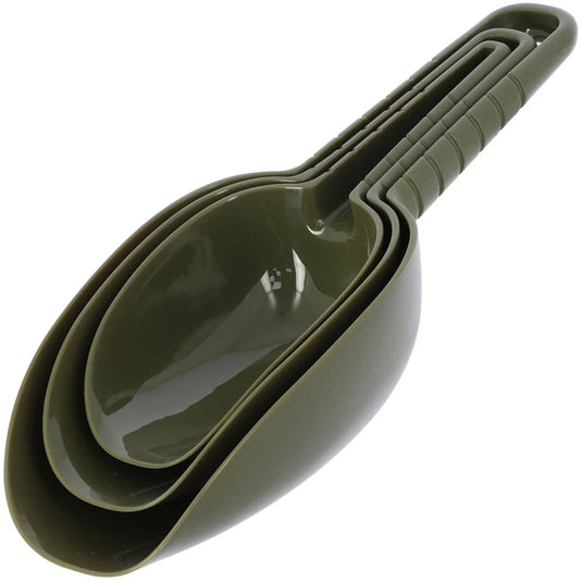 NGT 3pc Baiting Spoon Set- Ideal for PVA Bags, Spod Mix and Bait Launchers