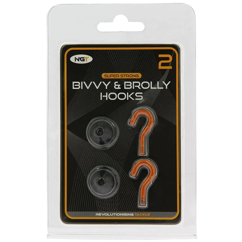 NGT Bivvy Hooks - Magnetic Twin Pack-1