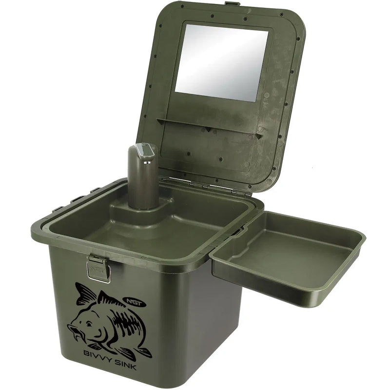 Load image into Gallery viewer, NGT Bivvy Sink - Complete Outdoor Sink for Anglers
