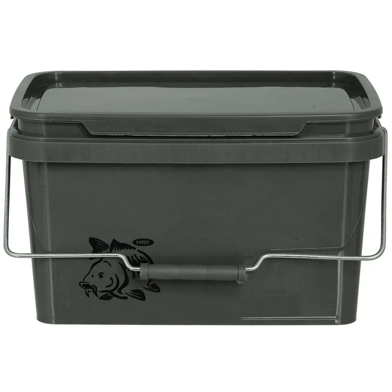 Load image into Gallery viewer, NGT Bucket - 5 Litre Green Rectangular Bucket
