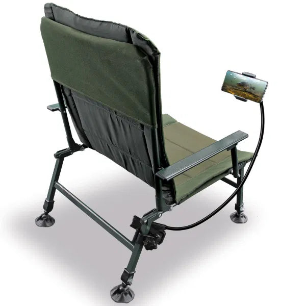 Load image into Gallery viewer, NGT Phone Holder - A Phone holder with Chair Adaptor and Flexi Arm
