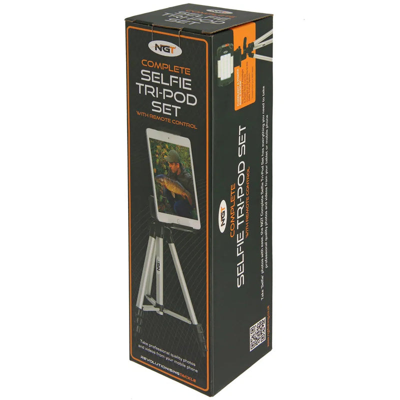 NGT Anglers Selfie Tripod - Includes Remote-2
