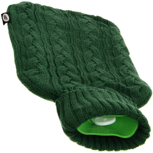 NGT Hot Water Bottle - 2L Capacity with Knitted Cover