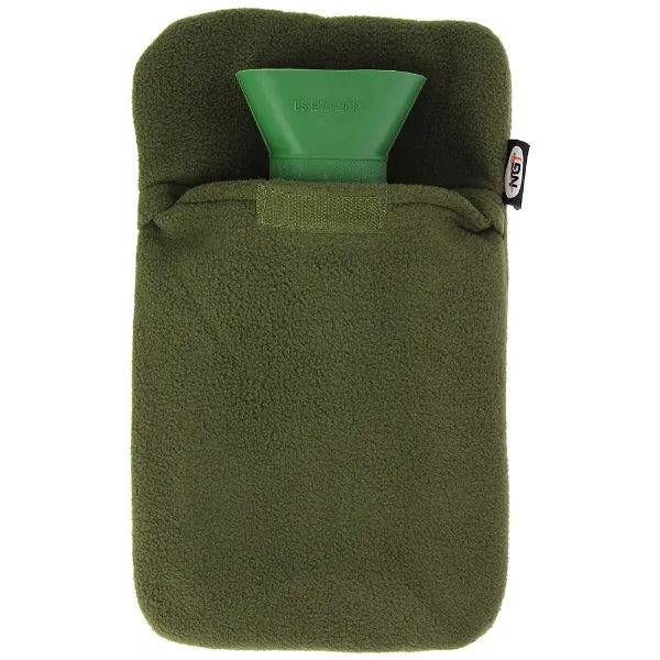 NGT Hot Water Bottle - 1L Capacity with Fleece Lined Casing-2