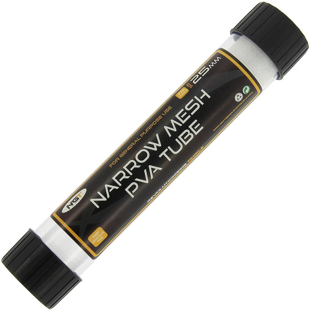 NGT PVA Tube - (25mm) 7m with Plunger-1