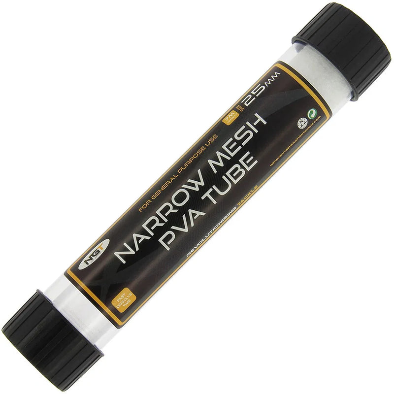 NGT PVA Tube - (25mm) 7m with Plunger-1
