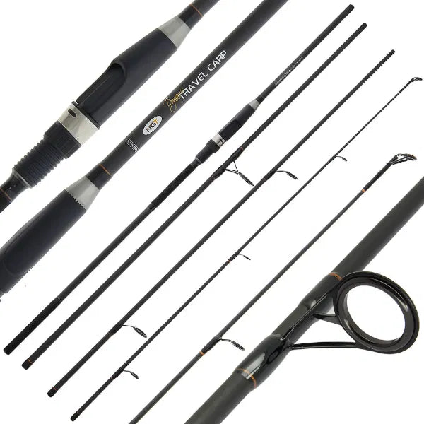 Load image into Gallery viewer, NGT Dynamic Travel Carp - 11ft, 4pc, 2.75lb Travel Carp Rod (Carbon)
