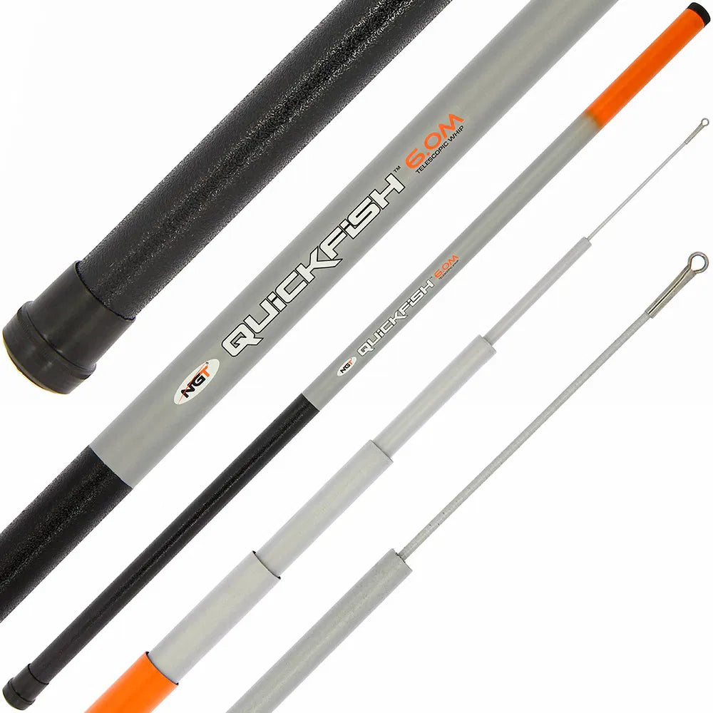 NGT Quickfish Whip - 6m Telescopic Whip-1