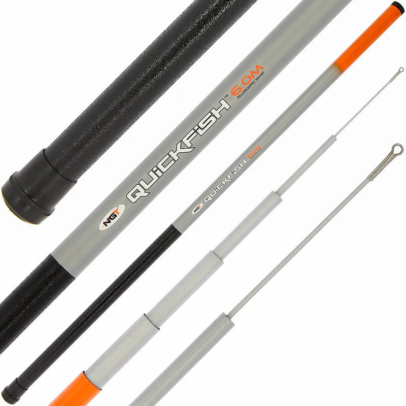 NGT Quickfish Whip - 6m Telescopic Whip-1