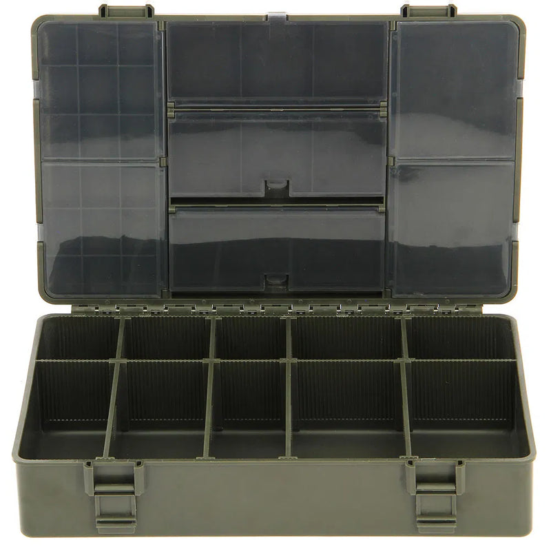 Load image into Gallery viewer, NGT Profiler Tackle Box - Complete Terminal Tackle and Accessory Carp Tackle Box System
