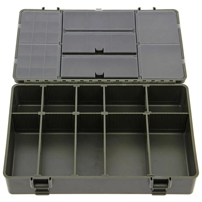 Load image into Gallery viewer, NGT Profiler Tackle Box - Complete Terminal Tackle and Accessory Carp Tackle Box System
