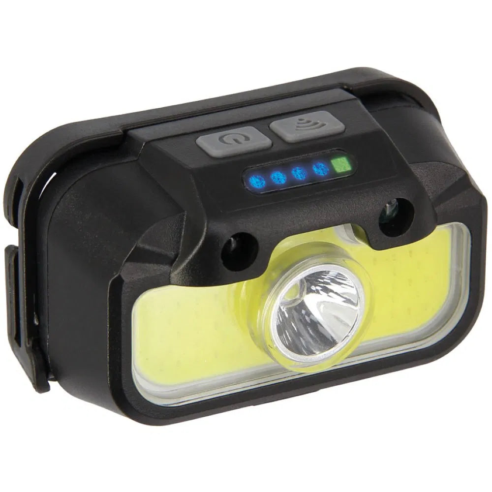NGT Profiler Headlight - 330 Lumens USB Rechargable Motion Sensor Headlight with Case-4