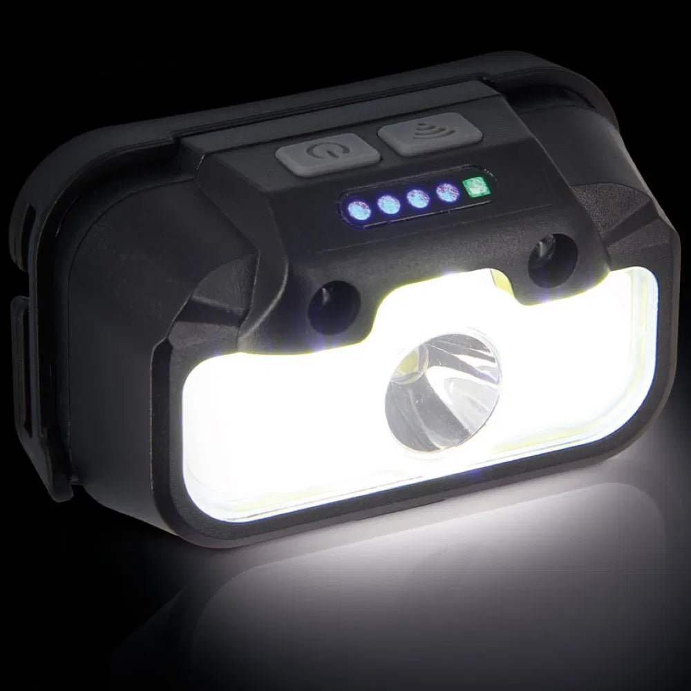 NGT Profiler Headlight - 330 Lumens USB Rechargable Motion Sensor Headlight with Case-2