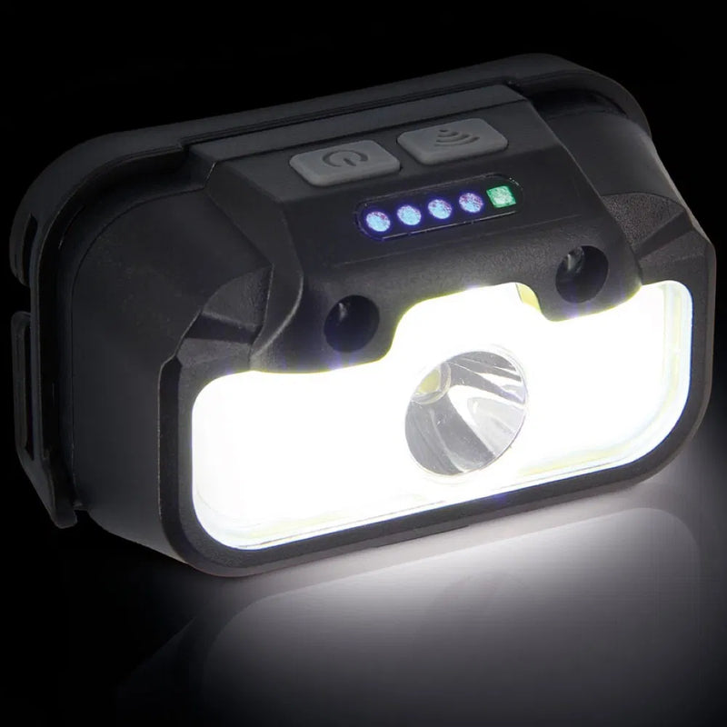 NGT Profiler Headlight - 330 Lumens USB Rechargable Motion Sensor Headlight with Case-2