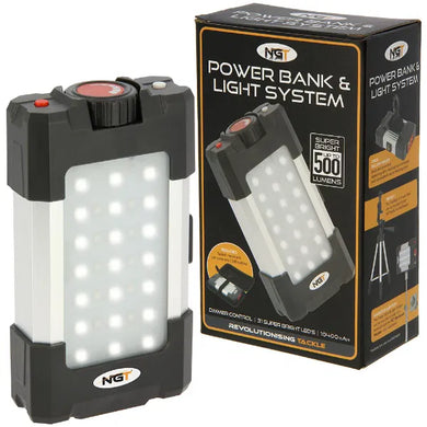 NGT 21 + 6 LED Floodlight With 10400mAh Powerbank And Case