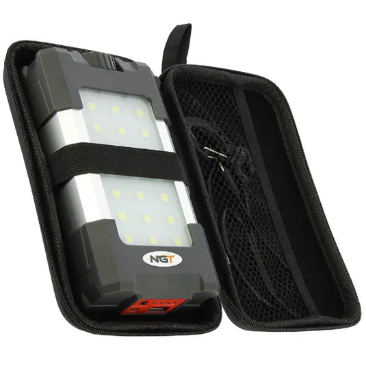 NGT 21 + 6 LED Floodlight With 10400mAh Powerbank And Case