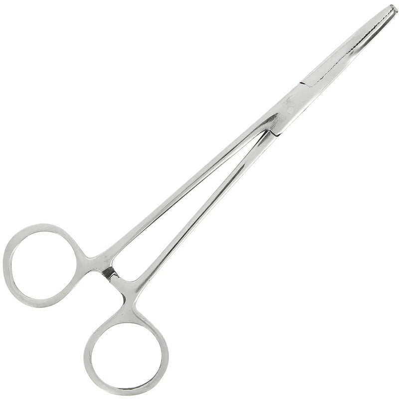 Load image into Gallery viewer, NGT Forceps - Stainless Steel Curved
