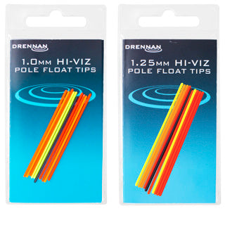 Drennan Hi-Viz Pole Float Tips-1