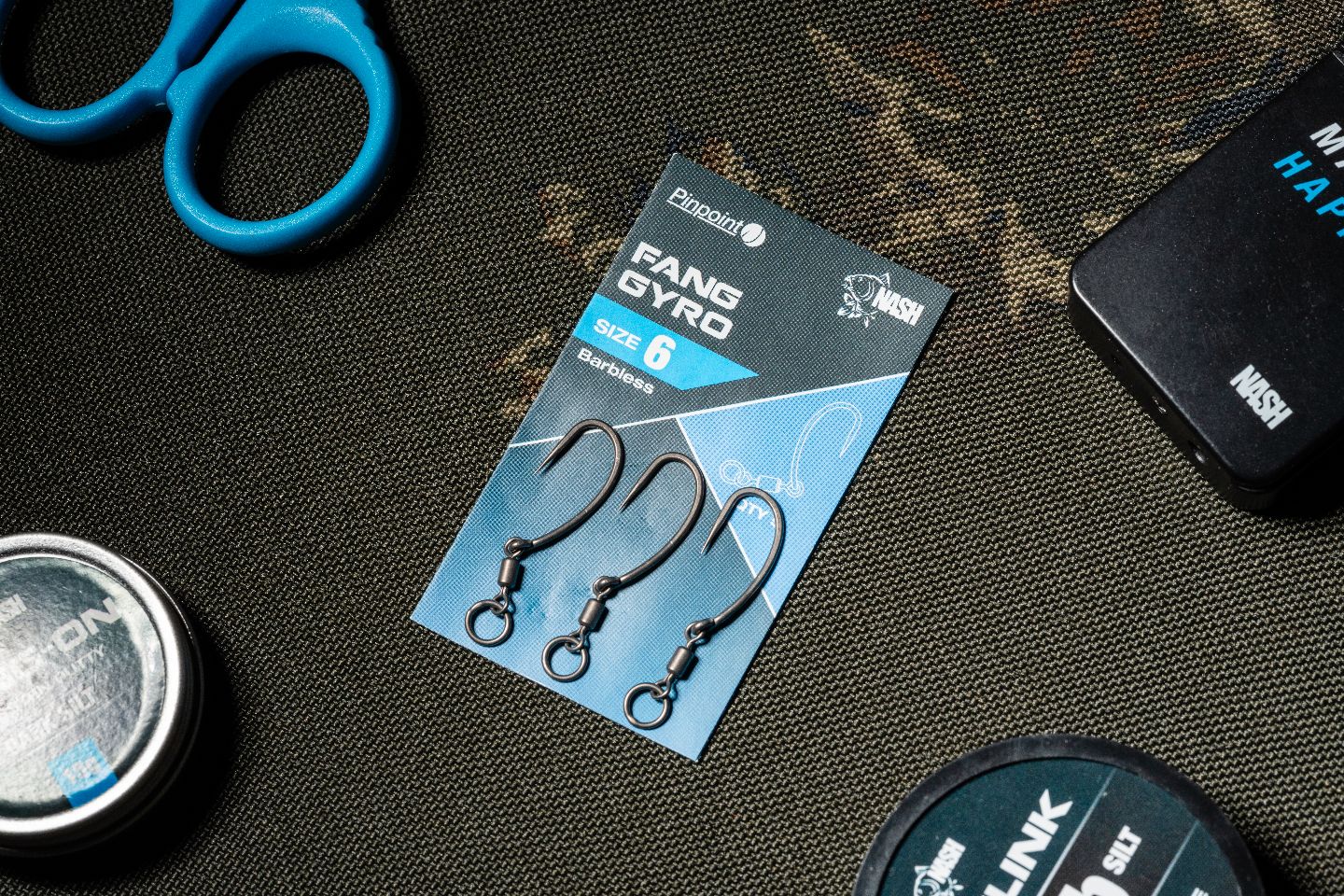 Nash Fang Gyro Barbless (FIVE PACK - 25 HOOKS)-4