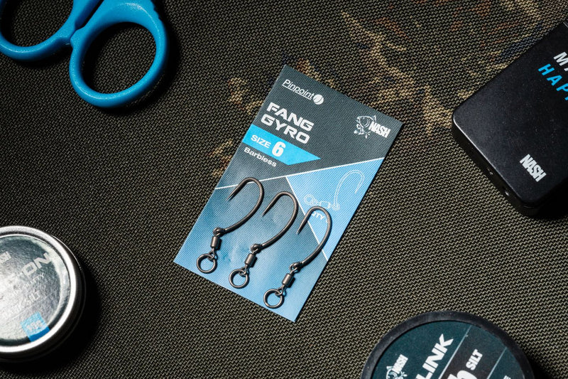 Nash Fang Gyro Barbless (FIVE PACK - 25 HOOKS)-4