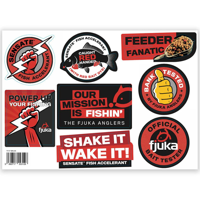 Load image into Gallery viewer, Fjuka Anglers’ Custom Stickers
