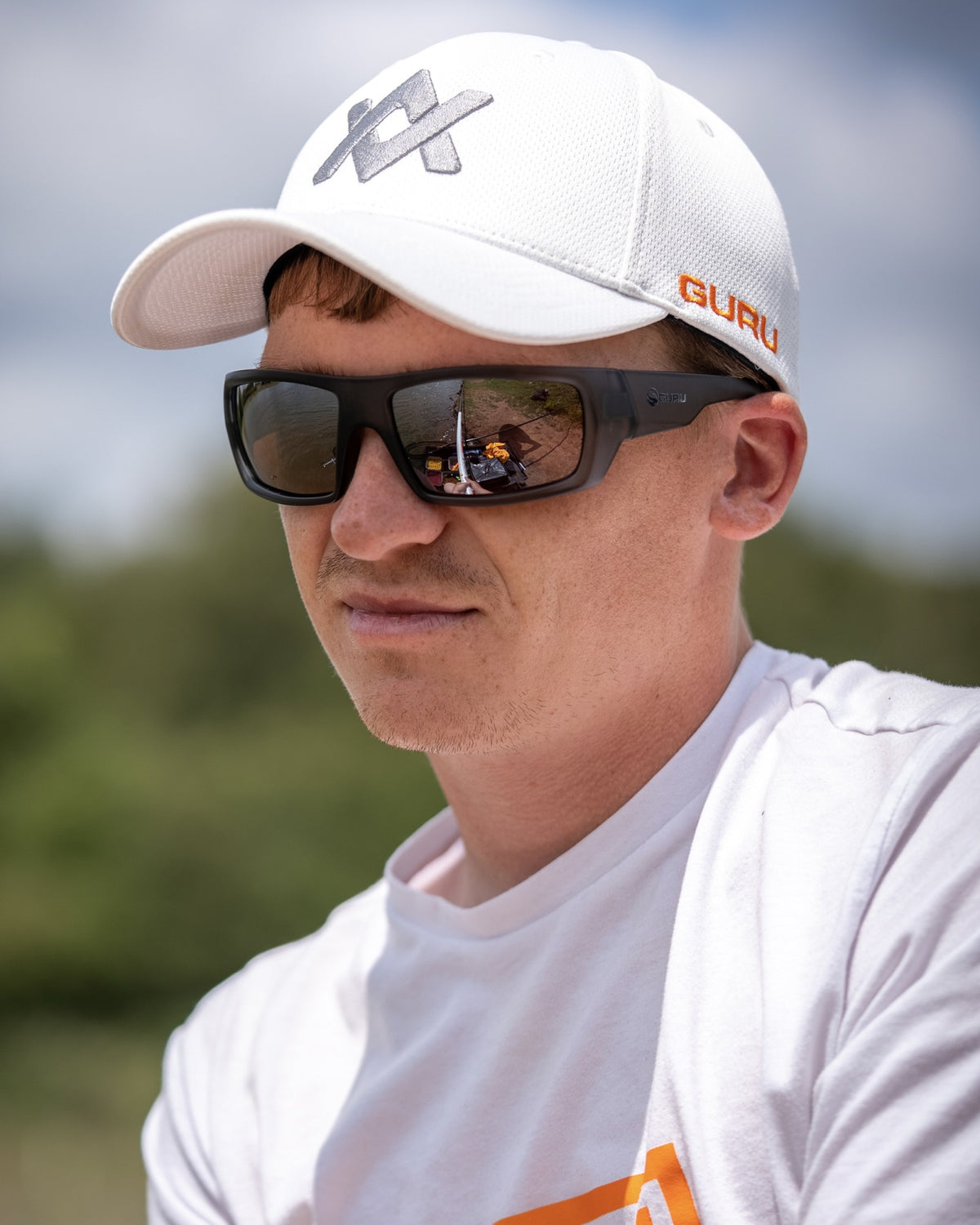 Tackle Guru - White Aventus Cap-1