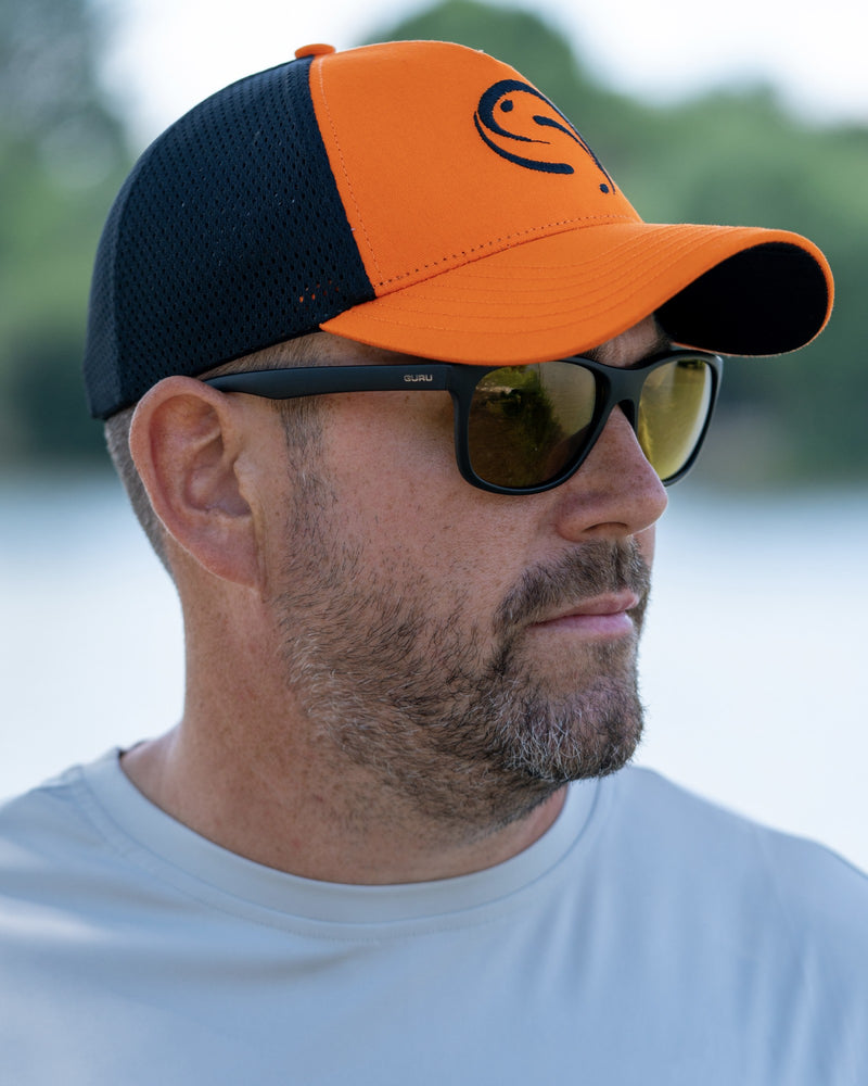 Tackle Guru - Orange Trucker Cap-2
