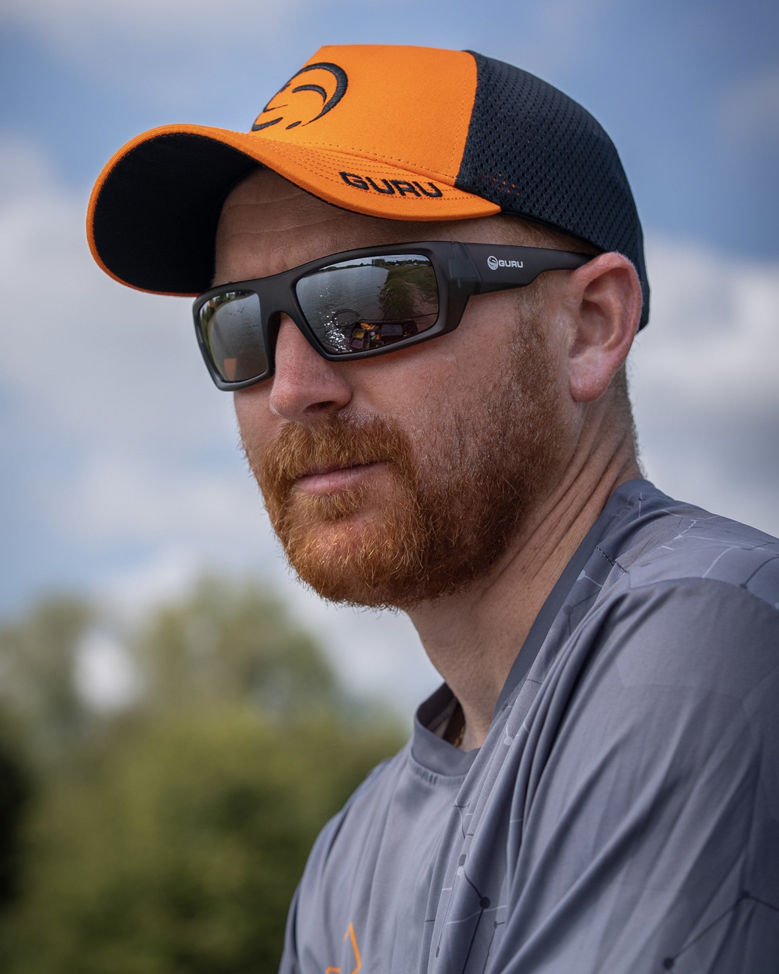 Tackle Guru - Orange Trucker Cap-7