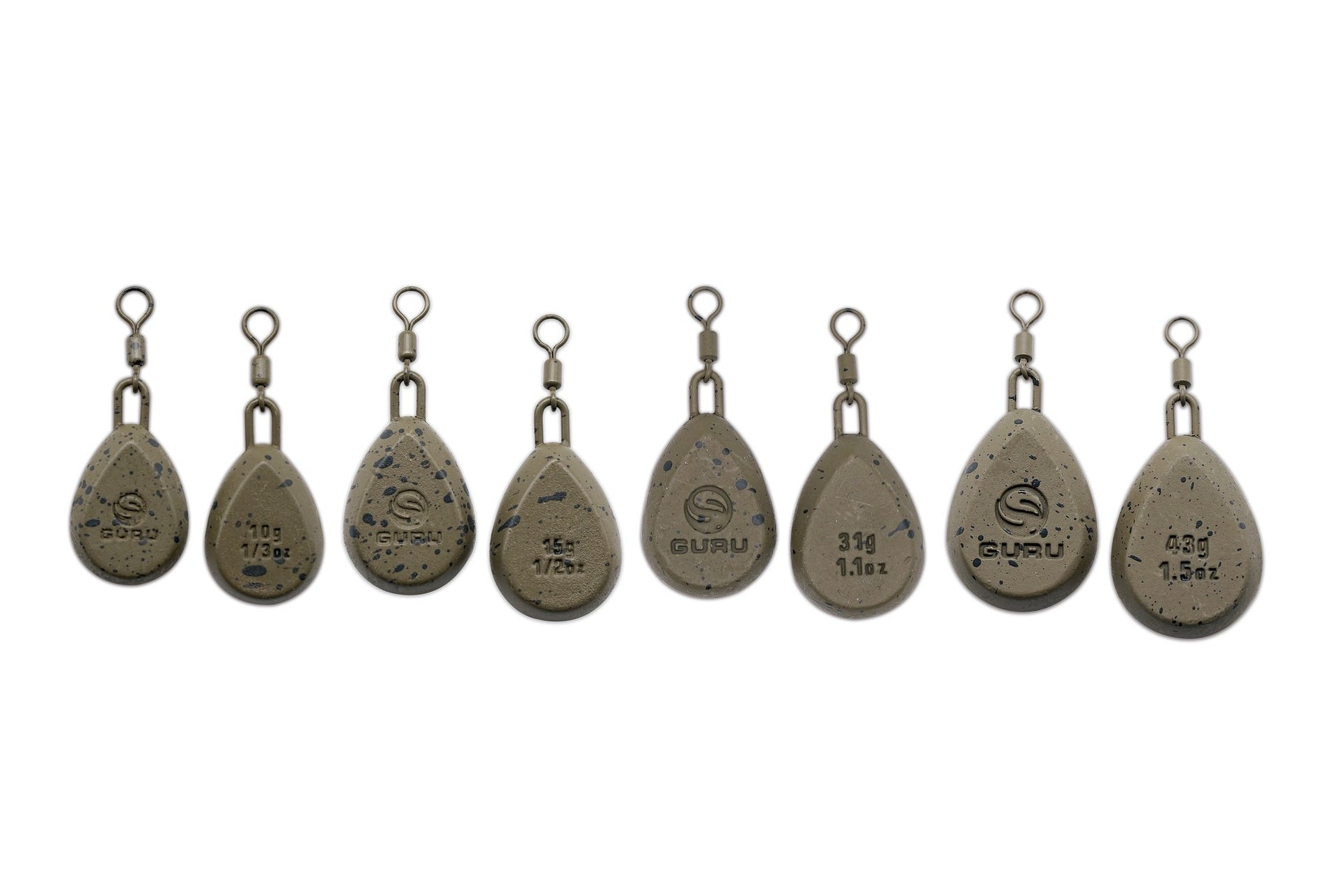 Tackle Guru - Flat Pear Bombs (2 pack)