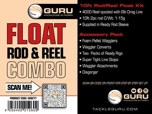 Tackle Guru - Guru 10' Float Rod & Reel Combo
