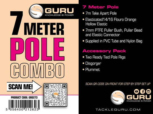Tackle Guru - Guru 7000XS 7.0m Pole Combo