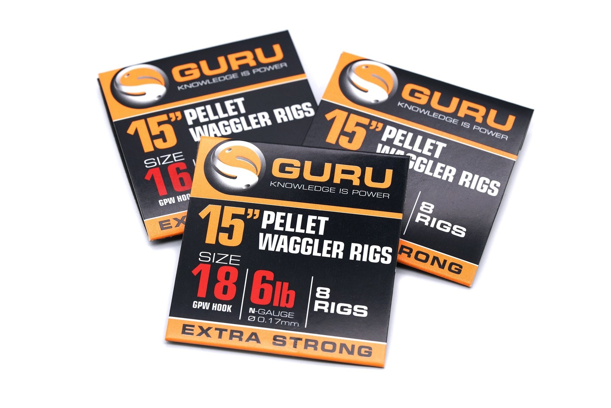 Tackle Guru - Bait Bands 15" x 8 GPW 18 (0.17mm)-1