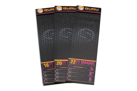 Tackle Guru - F1 Maggot Hook Rigs 6