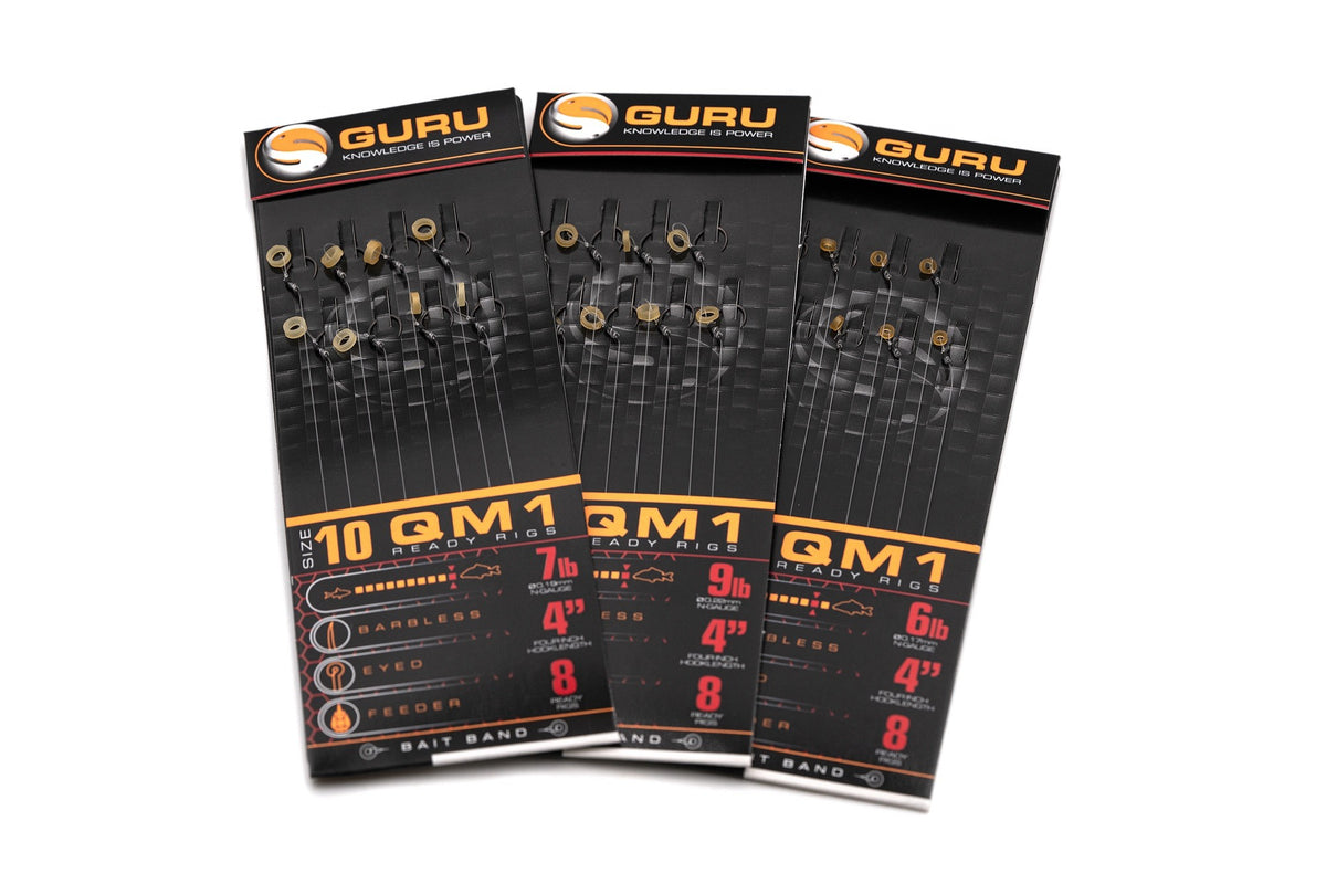 Tackle Guru - QM1 Bait Band Rigs 4" & 15"-1
