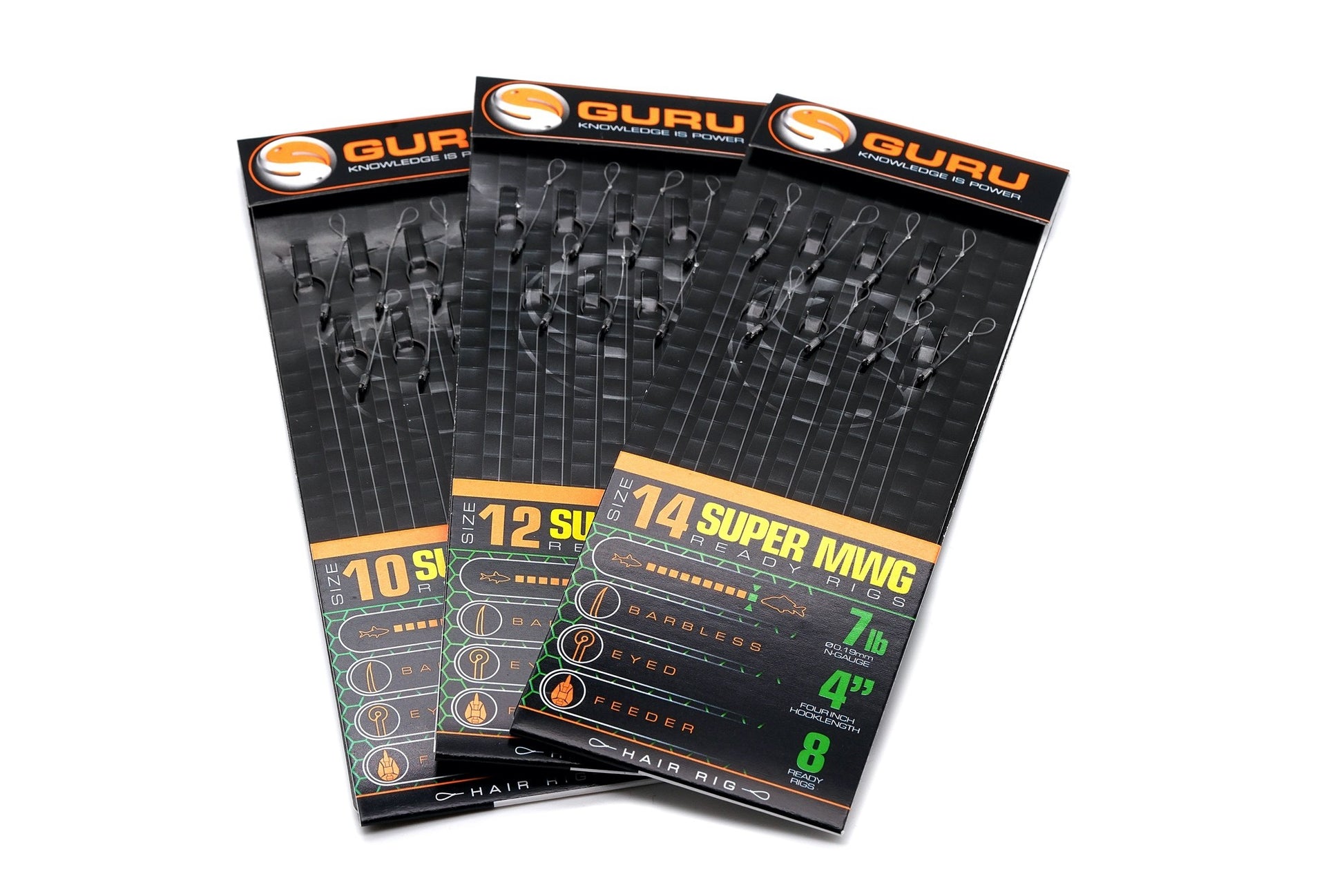 Tackle Guru - SMWG Standard Hair Rigs 4"-1