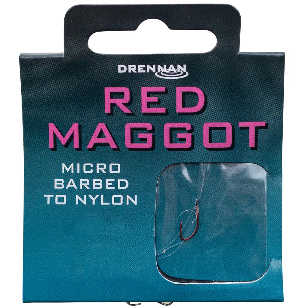 Drennan Red Maggot - Hooks to Nylon-1
