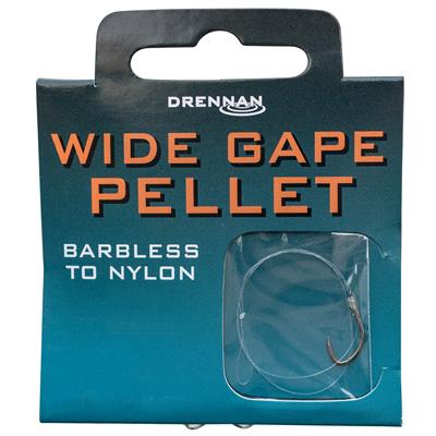 Drennan Wide Gape Pellet - Hooks to Nylon-1