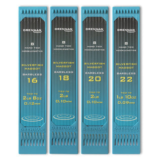 Drennan Silverfish Maggot - 6" Hook Plate System-1