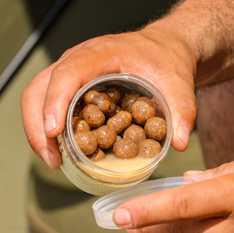 OMC I-Scream Nut Sauce Infused Hookbaits 10x14mm & 14x18mm-1