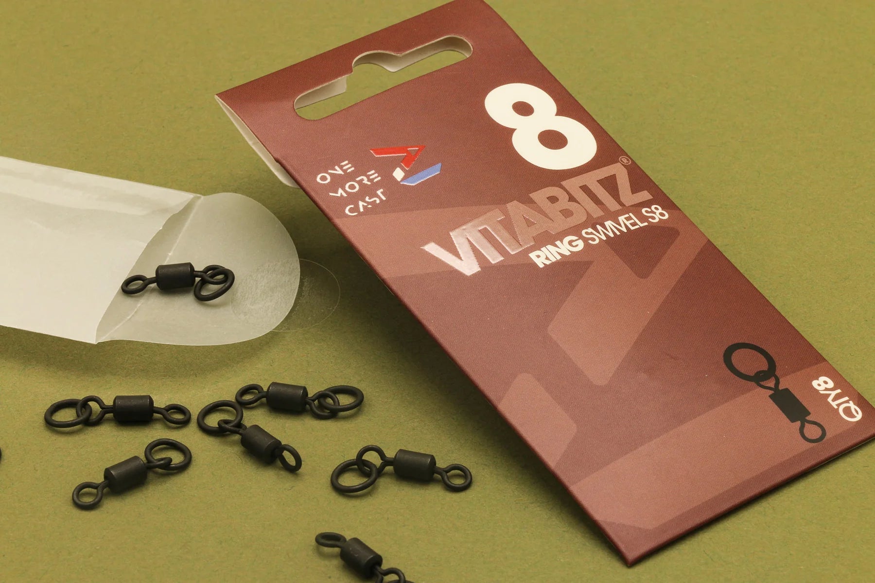 OMC VITABITZ Size 8 Ring Swivels-1