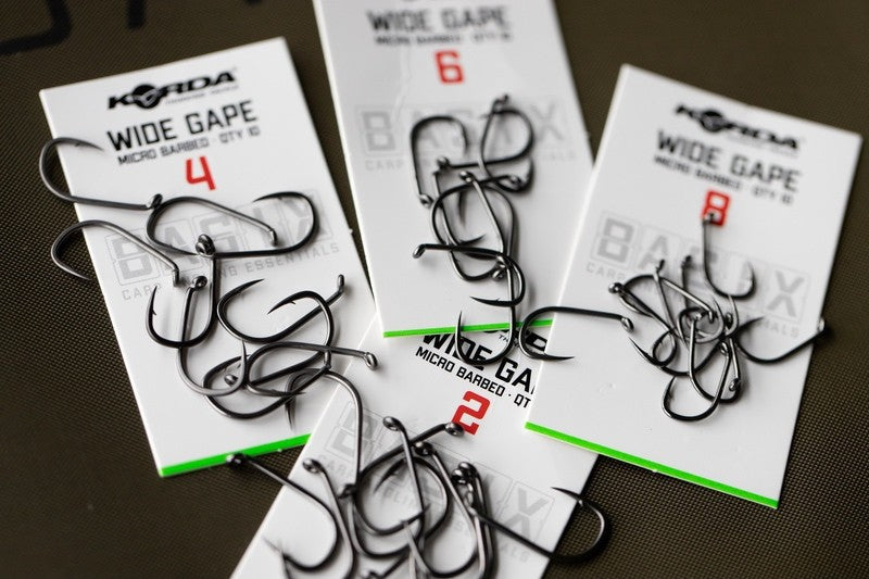 Korda - Basix Wide Gape Size 8-3
