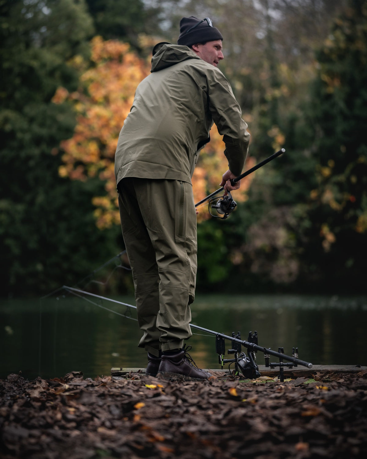 Korda - Drykore Over Trousers | Olive-6