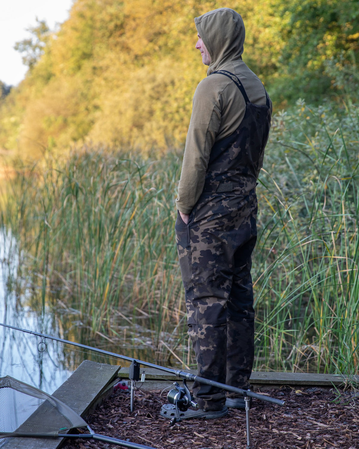 Korda - Polar Salopettes | Dark Kamo-6
