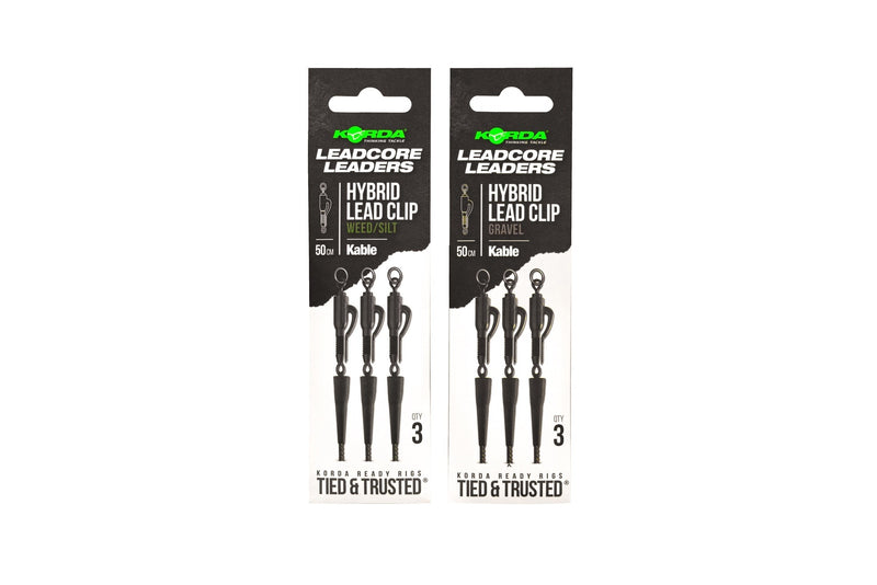 Korda - Kable Leadcore Leader Hybrid Lead Clip-1