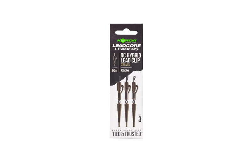 Kable Leadcore Leader Hybrid Lead Clip QC Swivel-1