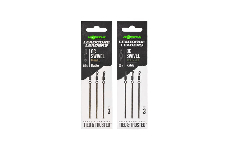 Korda - Kable Leadcore Leader QC Swivel-1